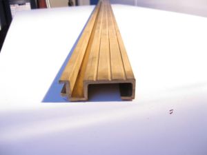 SILL FOR CAR DOOR BRONZE (3 3/4 WIDE, 6 FT LONG)