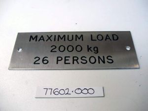 LOADPLATE 2000 KG      SH 680