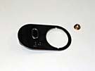 CHICKLET - FOR GEN 2 PREMIER, S/S BLACK BACKROUND W/BRAILLE (MRK 0 ON L/H)