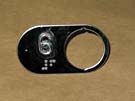 CHICKLET - FOR GEN 2 PREMIER, S/S BLACK BACKROUND W/BRAILLE (MRK 6 ON L/H)