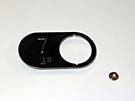 CHICKLET - FOR GEN 2 PREMIER, S/S BLACK BACKROUND W/BRAILLE (MRK 7 ON L/H)