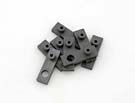 SHOE - DOOR GUIDE, 4 x 2 PIECES, 50MM LONG X 12.5 WIDE X 16MM THICK, FOR EUROPA 2000 DOORS