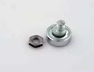 ROLLER - KICKING, WITH ECCENTRIC PIN,  1/8 INCH SHOULDER,  1 3/8 INCH DIA, 7/16 INCH THICK