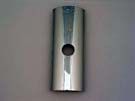 FACE PLATE FOR SINGLE HALL BUTTON - CHROME, OTIS LOGO WITH UP ARROW (CLIP FIXINGS)