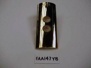 COVER BRASS 2BUTTONS