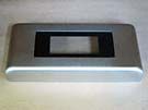 FACE PLATE - HALL POSITION INDICATOR, SATIN S/S, YELLOW DISPLAY, FOR OTIS2000 (ELD/LCD)