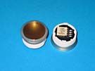BUTTON, ILLUM. RED, GOLD FINISH (MCS)
