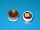 PUSH BUTTON - TYPE MCS, BRASS, GREEN ILLUM. HALO