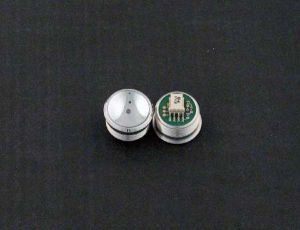 PUSH BUTTON - TYPE MCS, VR, CHROME, S/S, GREEN LED ILLUM.