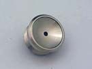 PUSH BUTTON - TYPE MCS, VR, SATIN, S/S, GREEN LED ILLUM.