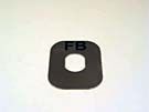 PLATE - INSET, SATIN S/S, MARKED FB, FOR INTERCOM & FIREMAN BOX ON OTIS2000 & GEN2