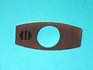 CHICKLET - VR TYPE, FOR OTIS2000 & GEN2, BLACK LEGEND, W/O BACK LIGHTING (MRK DO ON L/H)