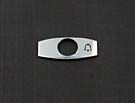 CHICKLET - CHROME, S/S (MRK ALARM ON R/H)