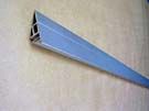 MOULDING FIXING BRACKET - SILVER SATIN, 1340MM LONG, FOR OTIS2000&GEN2 MIRRORS & HANDRAILS