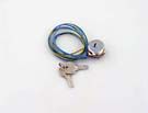 KEYSWITCH - CHROME, 24V, KEY REMOVABLE (DOM SH3), WIRING W/O WAGO CONNECTOR