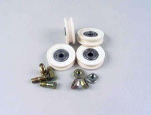 ROLLER (SET OF 4) - HANGER, 56MM DIA, ON PAX AND BAREO CAR DOORS