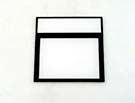 SHIELD (SCREEN) FOR CPI&MESSAGE DISPLAY FOR COP ON OTIS2000/GEN2 (BLACK & YELLOW)