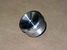 PUSH BUTTON - TYPE MCS, VR, SATIN, S/S, BLUE ILLUM.