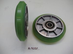 ROLLER GUIDE WHEEL 6 X 1 1/4 X 1/2 POLYURAT