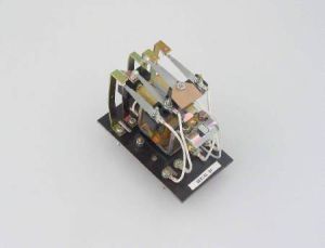 RELAY - BROWN PHENOPLAST, 3N/O, 2N/C, W/O COIL