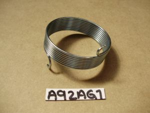 TORSION SPRING LH (FOR RH see A92AG2)