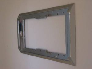 FRAME - MIRROR S/S, DOUBLE DISPLAY, FOR HALL LANTENS & HPI ELEVONIC 411