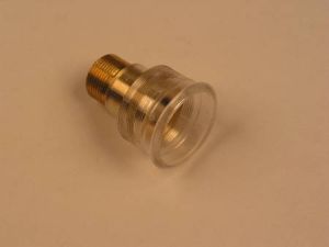 HOUSING & BUSHING FOR CAR PUSH BUTTON (CLEAR) TYPE ELEVONIC 411