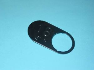 CHICKLET - FOR GEN 2 PREMIER, S/S BLACK BACKROUND W/BRAILLE (MRK 18 ON L/H)
