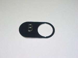 CHICKLET - FOR GEN 2 PREMIER, S/S BLACK BACKROUND W/O BRAILLE (MRK B ON L/H)