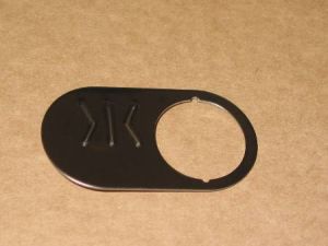 CHICKLET - FOR GEN 2 PREMIER, S/S BLACK BACKROUND W/O BRAILLE (MRK DC ON L/H)