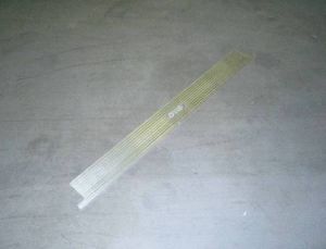 TRESHOLD BETWEEN COLUMNS - 800mm FOR CAR