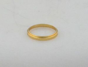 SPACER FOR RAISED PUSH BUTTON TYPE F..25090A, GOLD PLATED, ROUND