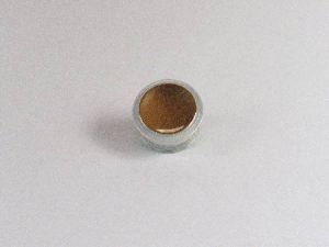 PUSH BUTTON - TYPE MCS, BRASS, RED ILLUM. (MOD)
