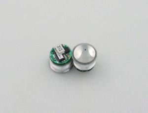 PUSH BUTTON - TYPE MCS, CHROME S/S, GREEN ILLUM. SENSITIVE BUTTON""