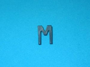 INSERT - FOR TEMPO/SUB TYPE PUSH BUTTON, BLACK, LEGEND (M)