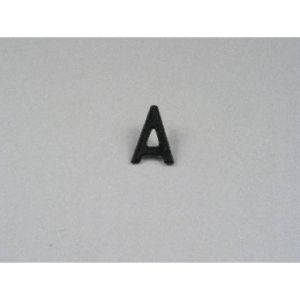 INSERT - FOR TEMPO/SUB TYPE PUSH BUTTON, BLACK, LEGEND (A)