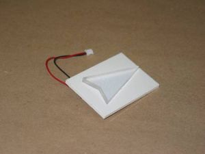 ARROW SEGMENT - BLUE ILLUM., 4.5MM THICK, FOR HALL LANTERNS VR OTIS2000