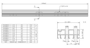 THRESHOLD LANDING DOOR PRIMA-S 2V OP 900 LH