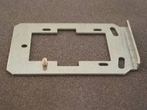 BRACKET / WALL FIXING PLATE - WITH ALLEN SCREW BOTTOM FIXING, FOR LANDING FACEPLATE
