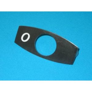 CHICKLET - VR TYPE, FOR OTIS2000 & GEN2, WHITE LEGEND, W/O BACK LIGHTING (MRK 0 ON L/H)