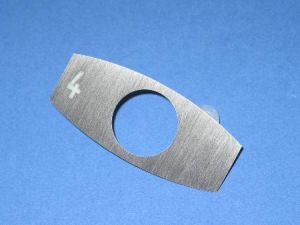 CHICKLET - VR TYPE, FOR OTIS2000 & GEN2, BLACK, WITH BACK LIGHTING (MRK 4 ON L/H)