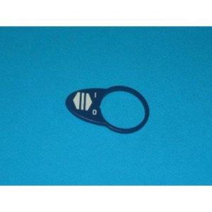CHICKLET - BLUE WITH WHITE LEGEND (MRK DOOR OPEN IO ON L/H), FOR CRESCENDO /MEZZO/ALTO BUTTONS