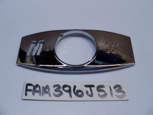 CHICKLET - CHROME, S/S, W/BRAILLE (MRK M ON L/H)