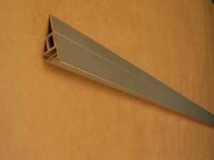 MOULDING FIXING BRACKET - SILVER SATIN, 990MM LONG, FOR OTIS2000&GEN2 MIRRORS & HANDRAILS