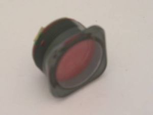 JEWEL - RED ILLUM., SQUARE, 24V, BLANK, FOR F..25090M SERIES SUBS MODEL