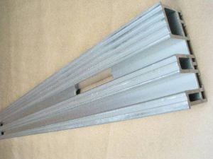 THRESHOLD / SILL - FOR 1300mm 2PSO TECHNA CAR DOORS, WITH SLOTS, R/H