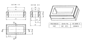 GUIDE, PRIMA-S LANDING DOOR COUNTERWEIGHT