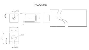 COUNTERWEIGHT TECHNA OC SF A60 LANDING DOOR