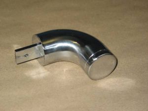 PLUG - SATIN CHROME, ROUND, FOR HANDRAIL TYPE F..139A