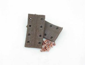 LINING - BRAKE, INCLUDING RIVETS, FOR 7D BRAKE